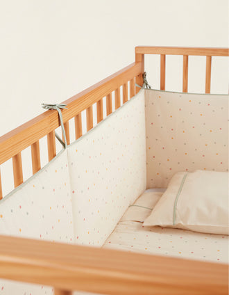Protège-matelas 120x60cm Confetti ZY Baby