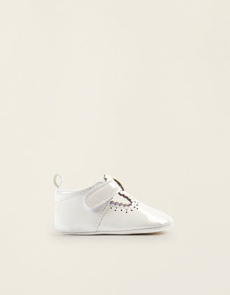 Chaussures Classiques pour Nouveau-Né, Blanc