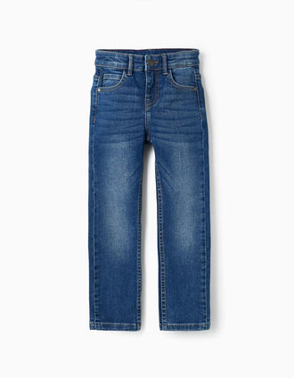 Pantalones de Vaquero para Niño 'Slim Fit', Azul