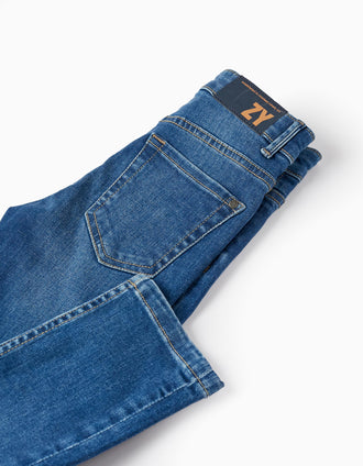 Pantalones de Vaquero para Niño 'Slim Fit', Azul