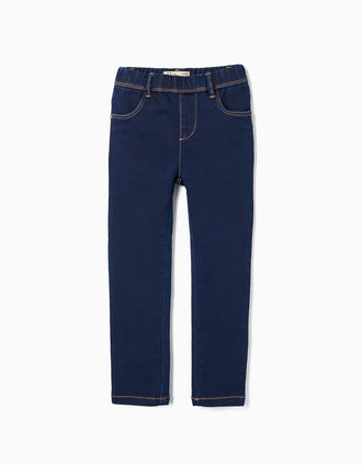 Jeggings para Niña, Azul Oscuro