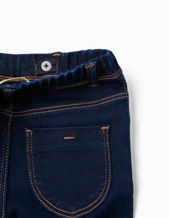 Jeggings para Niña, Azul Oscuro