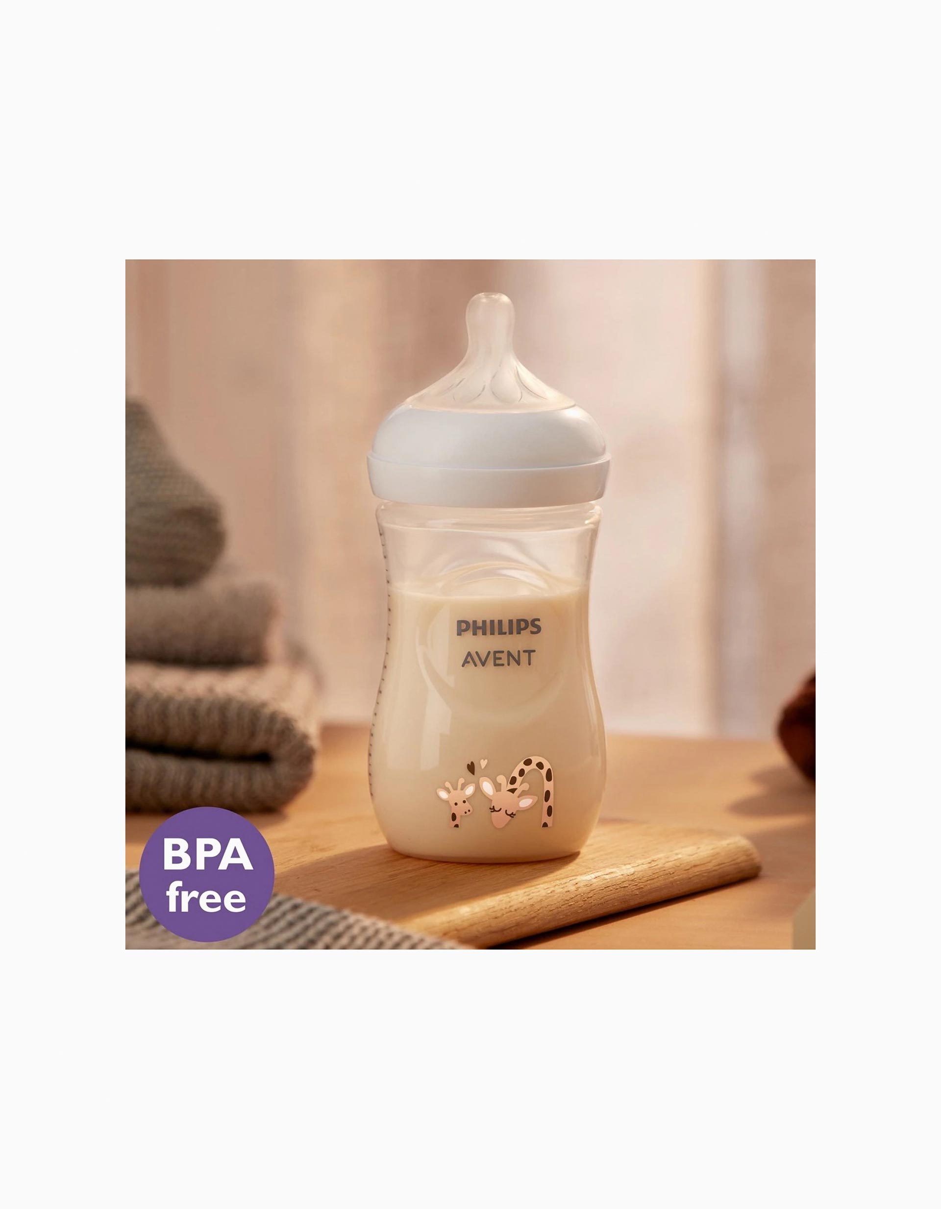 Biberão Natural Response Giraffe Philips Avent 260 Ml