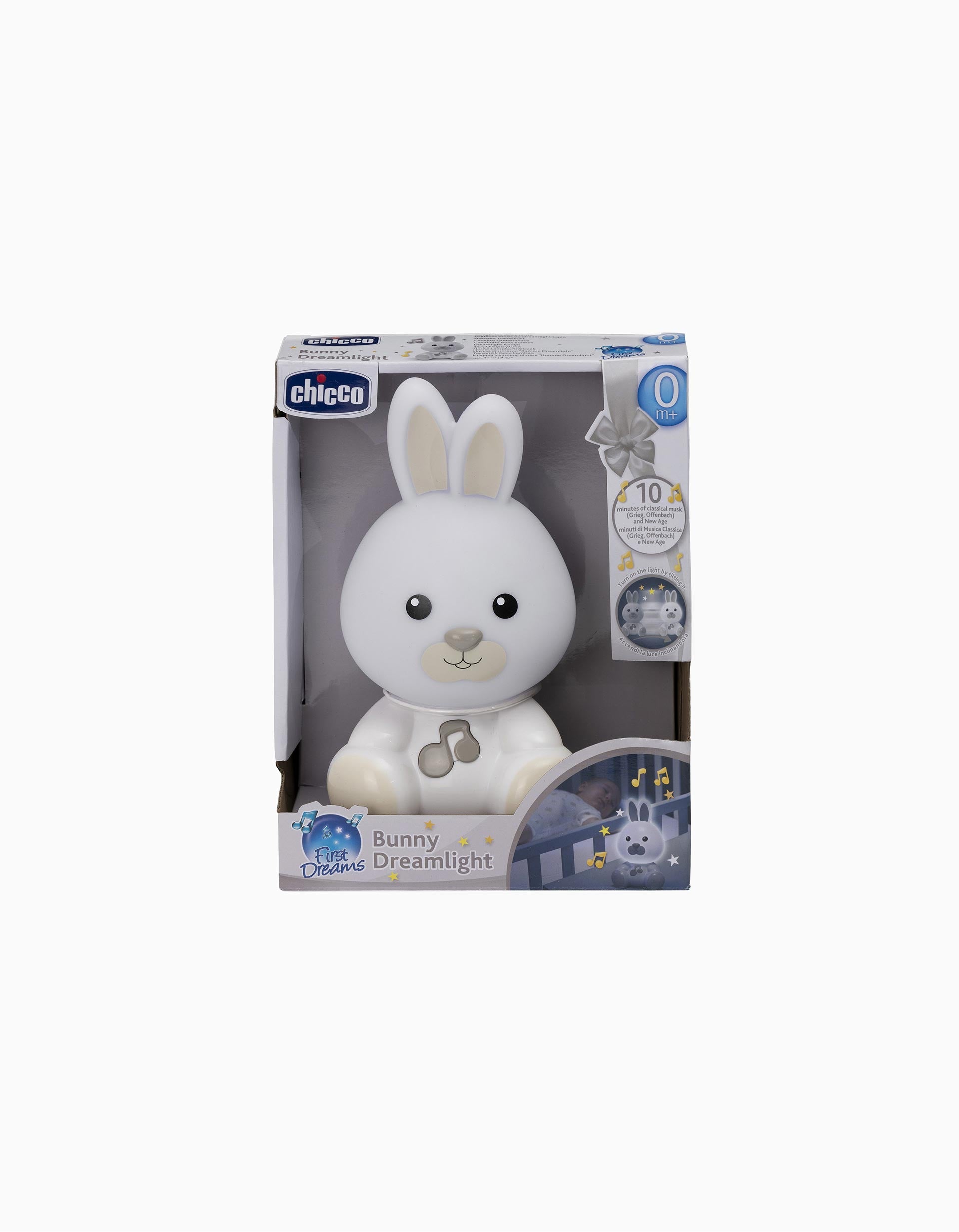 Luz De Presença Musical Good Dreams Bunny Beige Chicco 0M+