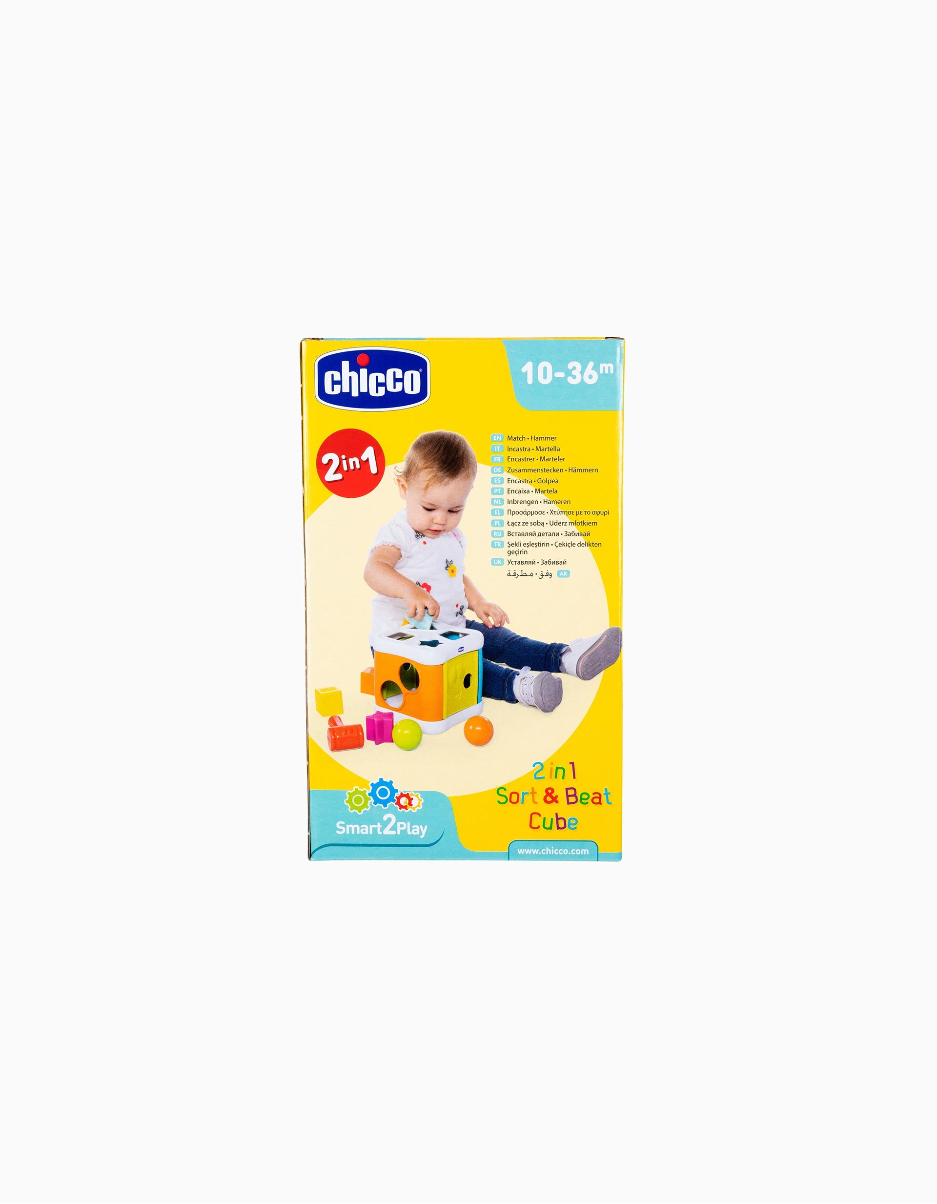 Cubo Mágico 2 Em 1 Smart2Play Chicco 10M+