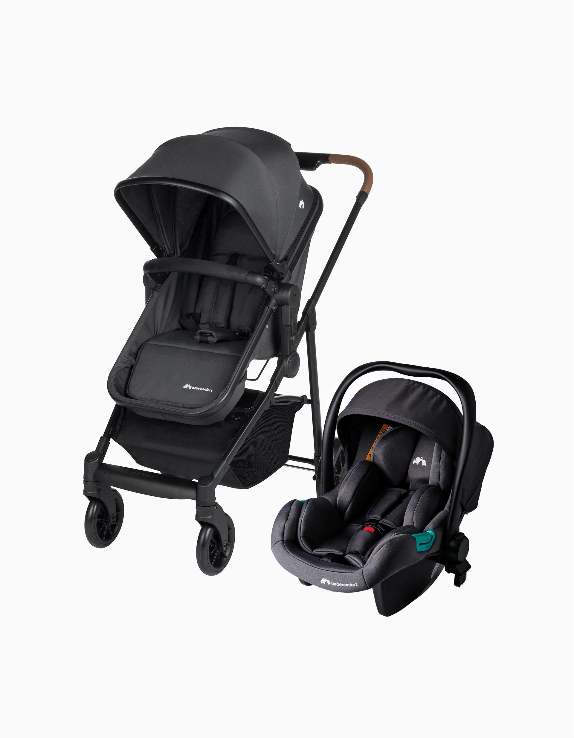 Conjunto De Rua Haze 3em1 Mineral Graphite Bebe Confort