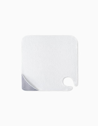 Toalha De Banho/ Avental White/Grey Interbaby 100X100Cm