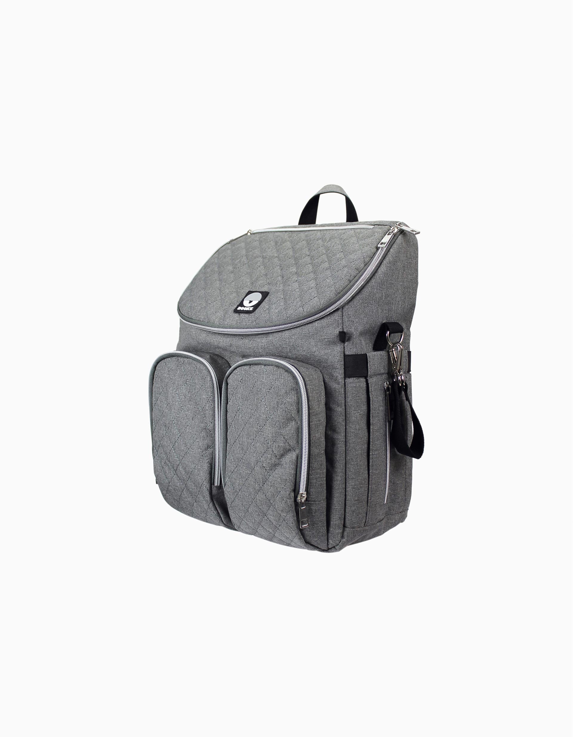 Saco De Passeio 2 Em 1 Grey Melange Dooky