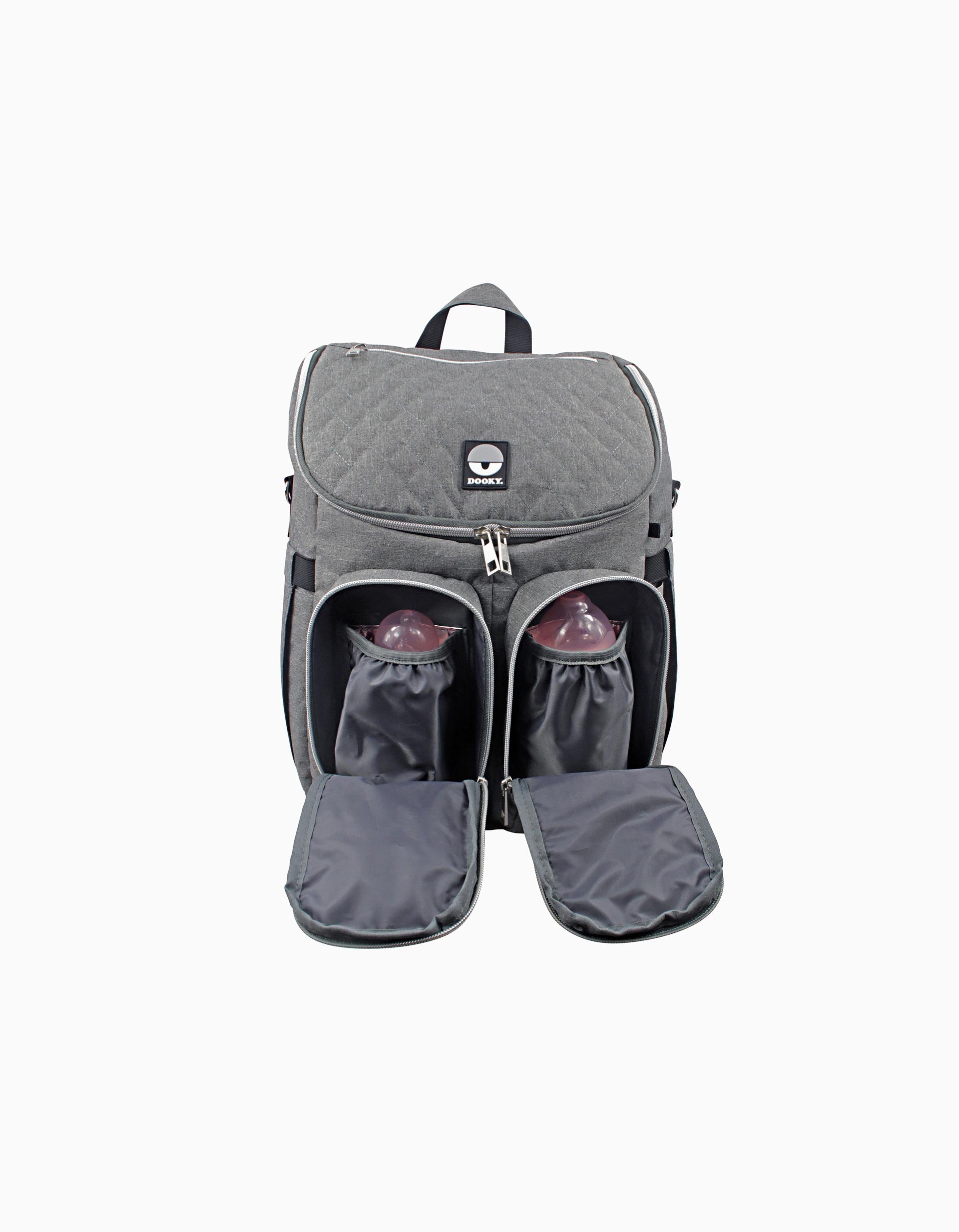 Saco De Passeio 2 Em 1 Grey Melange Dooky