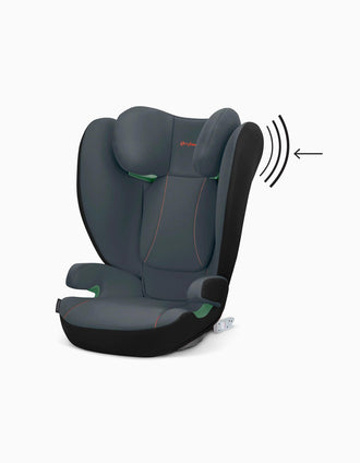 Siège Auto I-Size Solution B I-Fix Volcano Grey Cybex