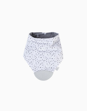 Bandana Reversível Com Mordedor Grey Saro