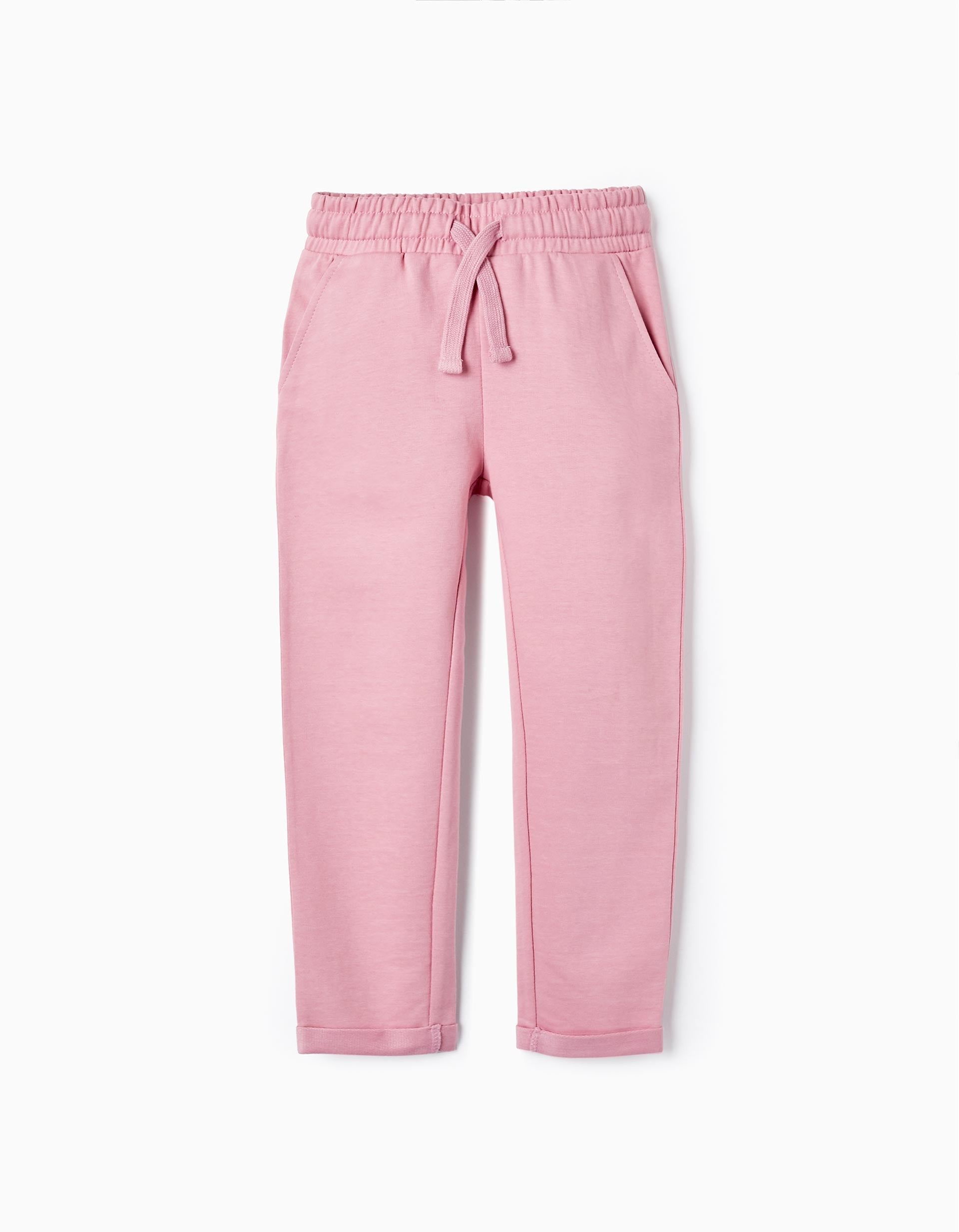 Pantalon De Sport En Coton Pour Fille, Rose