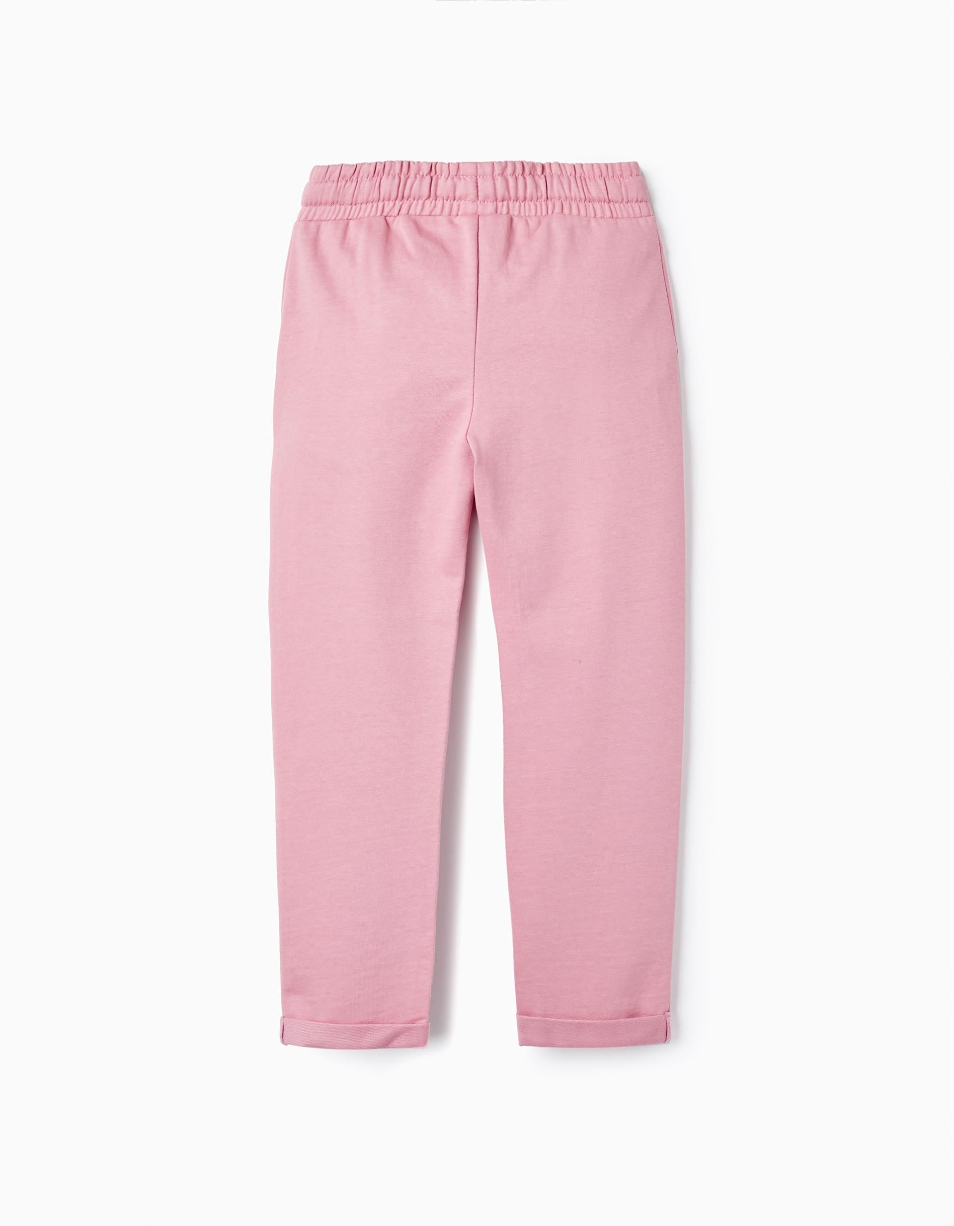 Pantalon De Sport En Coton Pour Fille, Rose