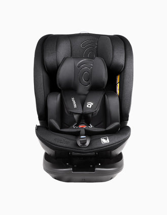 Silla de coche I-Size Asalvo Panafix, Negro