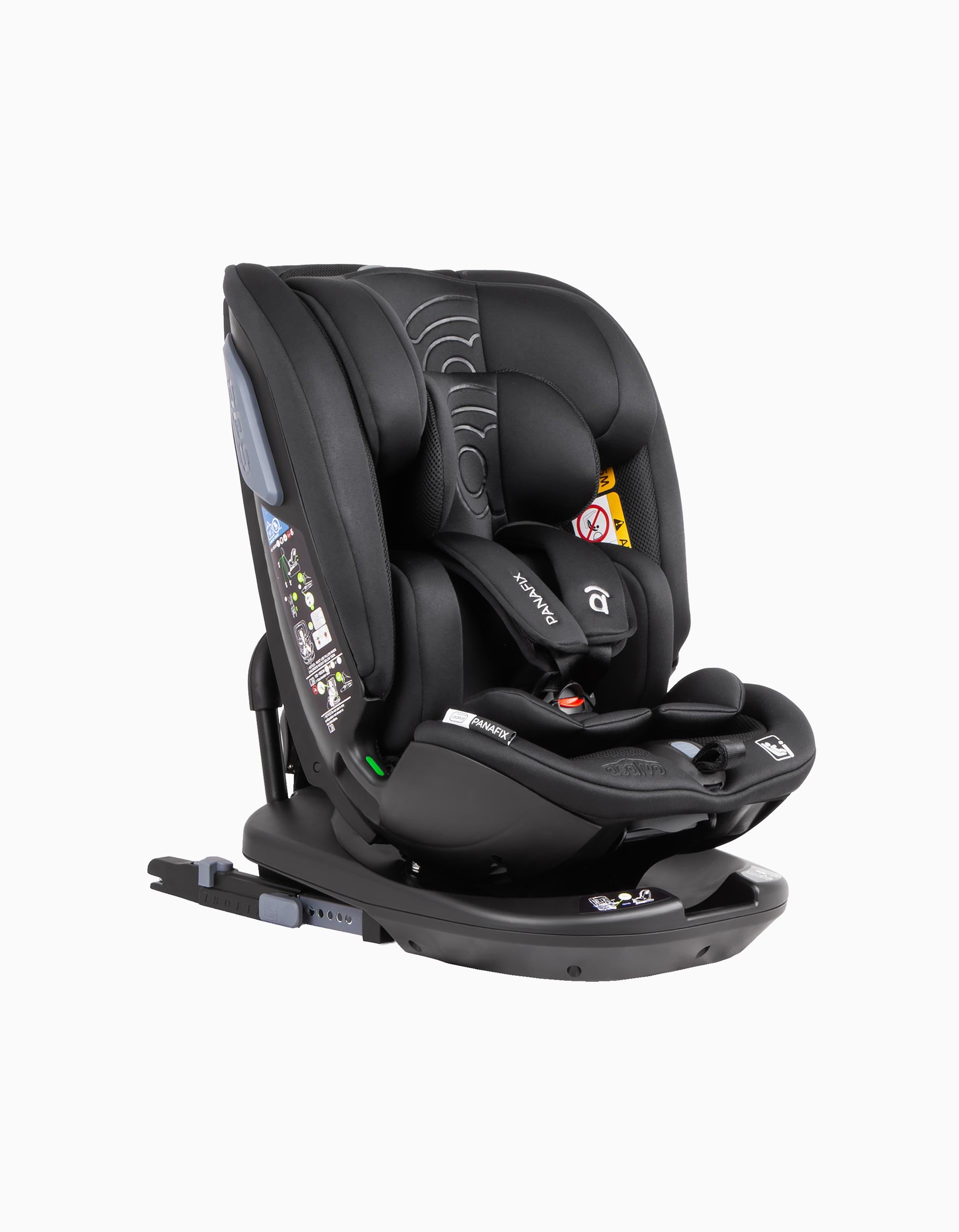 Car Seat I-Size Asalvo Panafix, Black