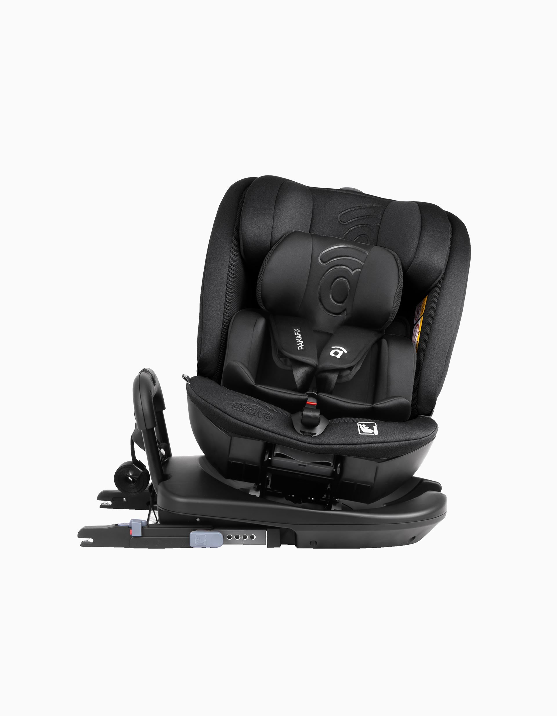 Car Seat I-Size Asalvo Panafix, Black