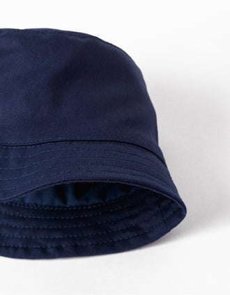 Chapeau en sergé pour bébé et enfant, Bleu Foncé