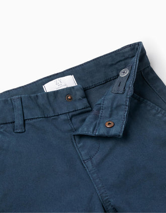 Shorts en sergé pour bébé garçon, Bleu foncé