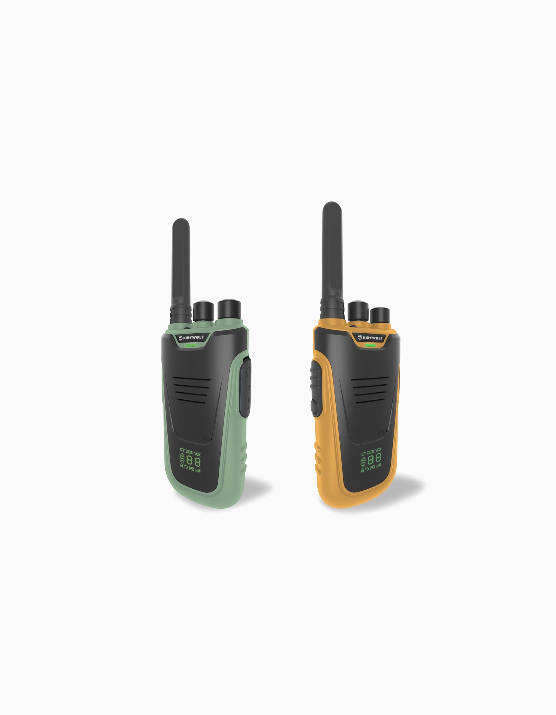 Walkie Talkie Kidywolf Orange Blue 5A+