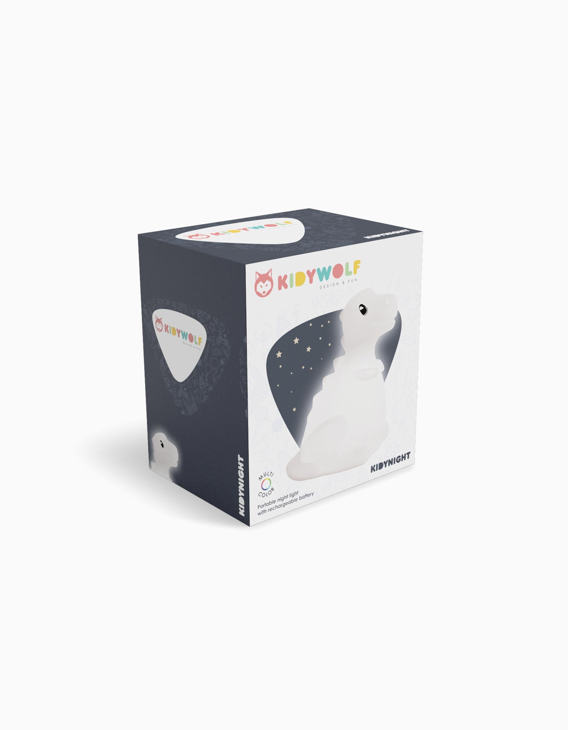 Luz De Presença Kidywolf Light Dino