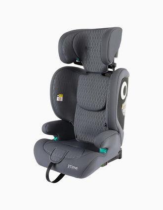 Siège Auto I-Size Kinderland 3Time, Black/Grey
