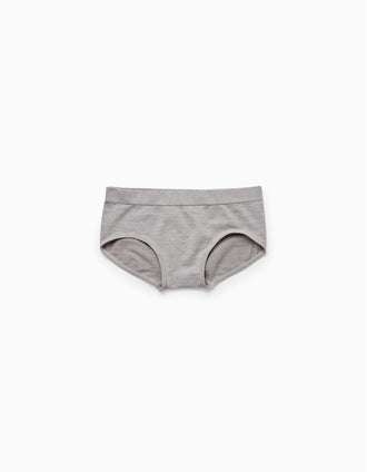 Pack 3 Pares de Bragas para Niña, Gris/Rosa/Blanco