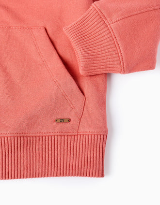 Veste en Coton avec Capuche pour Garçon, Orange