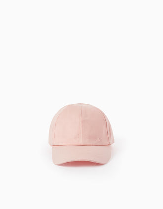 Casquette en Coton pour Fille, Rose