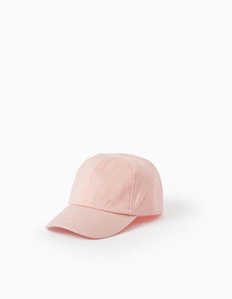 Casquette en Coton pour Fille, Rose