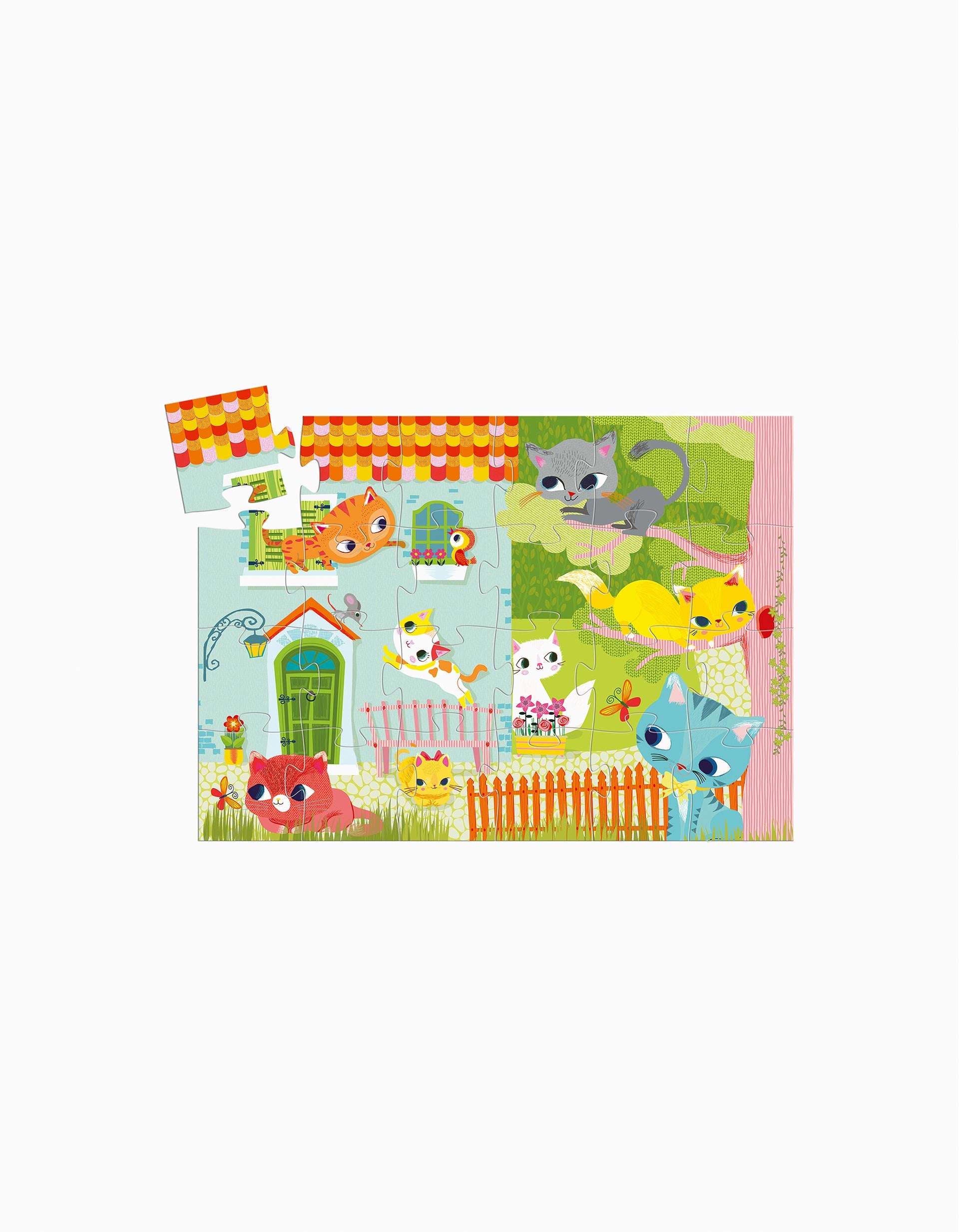 Puzzle 24Pcs Djeco Pachat e Amigos 3A+