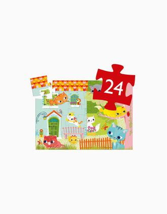 Puzzle 24Pcs Djeco Pachat e Amigos 3A+