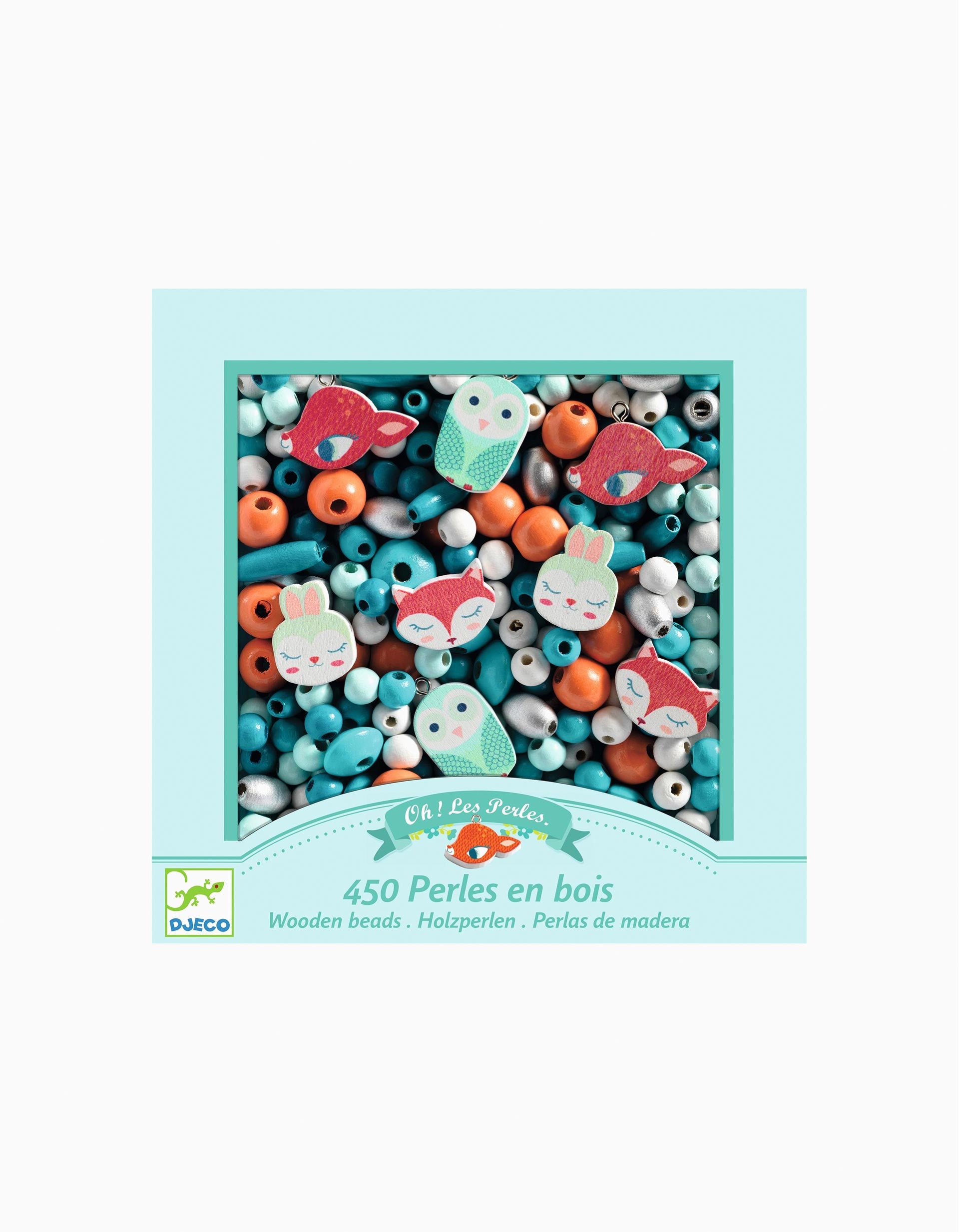 Conjunto Djeco Faz a Tua Pulseira Animais e Fantasias 4A+