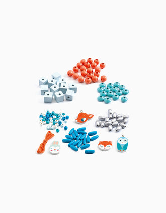 Conjunto Djeco Faz a Tua Pulseira Animais e Fantasias 4A+