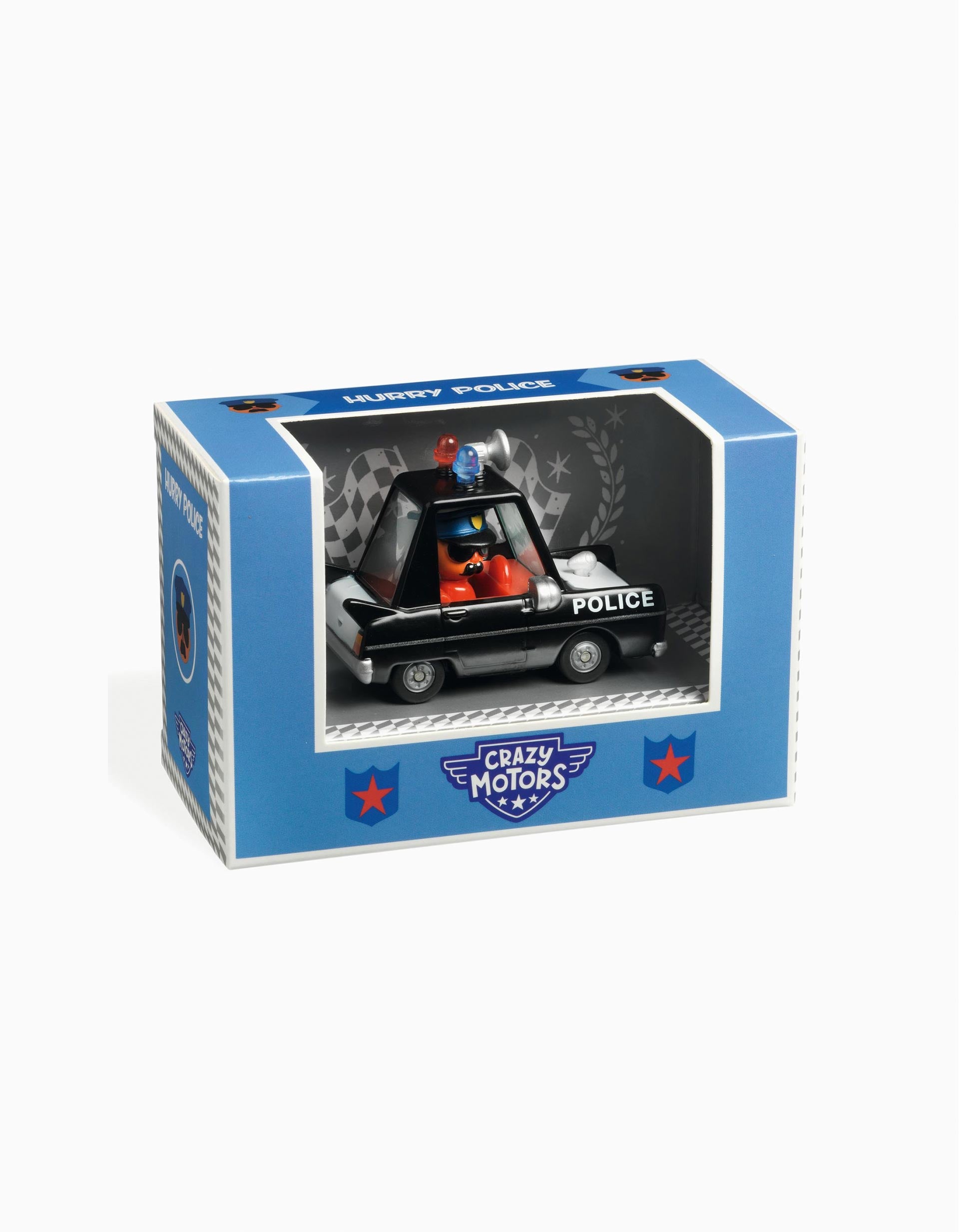 Miniatura Djeco Crazy Motors Hurry Police 3A+