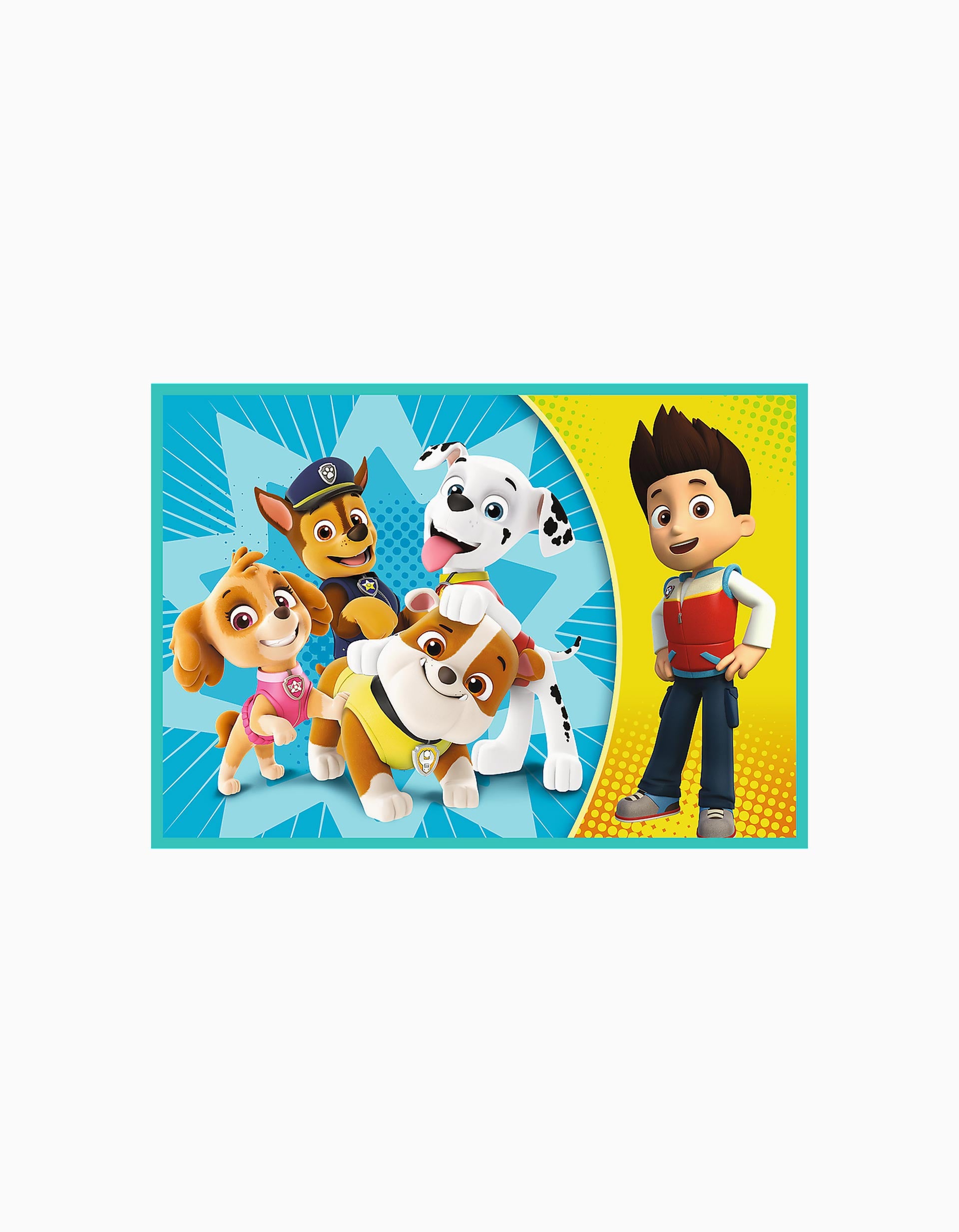 Puzzle 4 Em 1 Trefl Paw Patrol 3A+