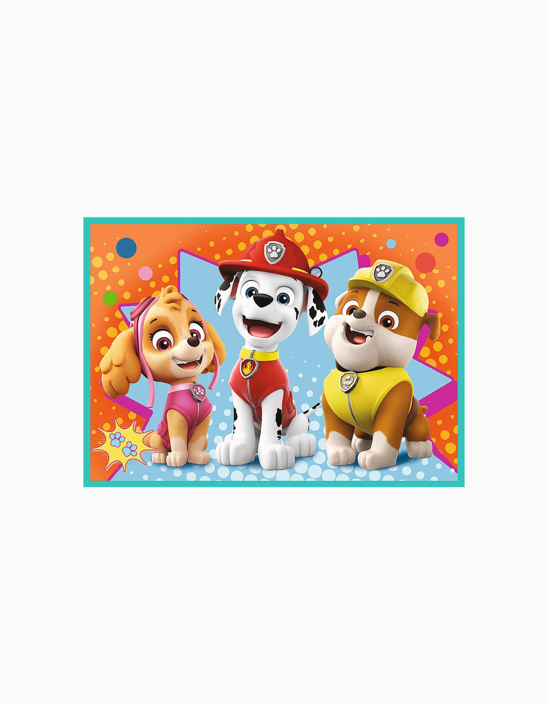 Puzzle 4 Em 1 Trefl Paw Patrol 3A+