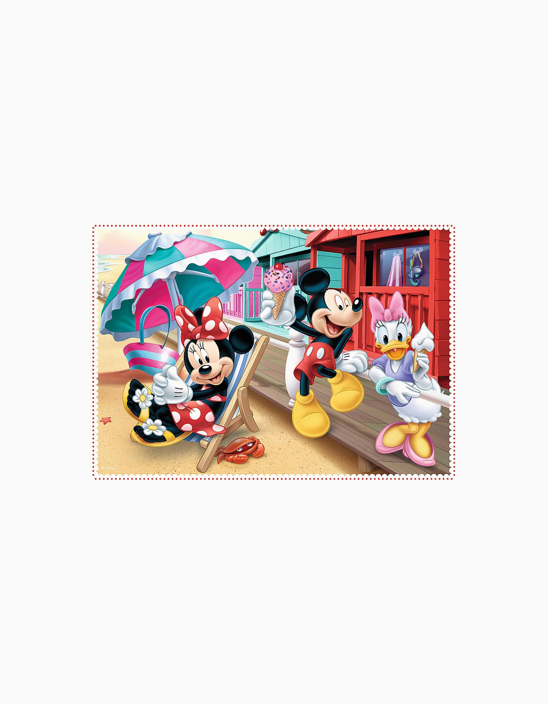 Puzzle 4 Em 1 Trefl Minnie & Friends 3A+
