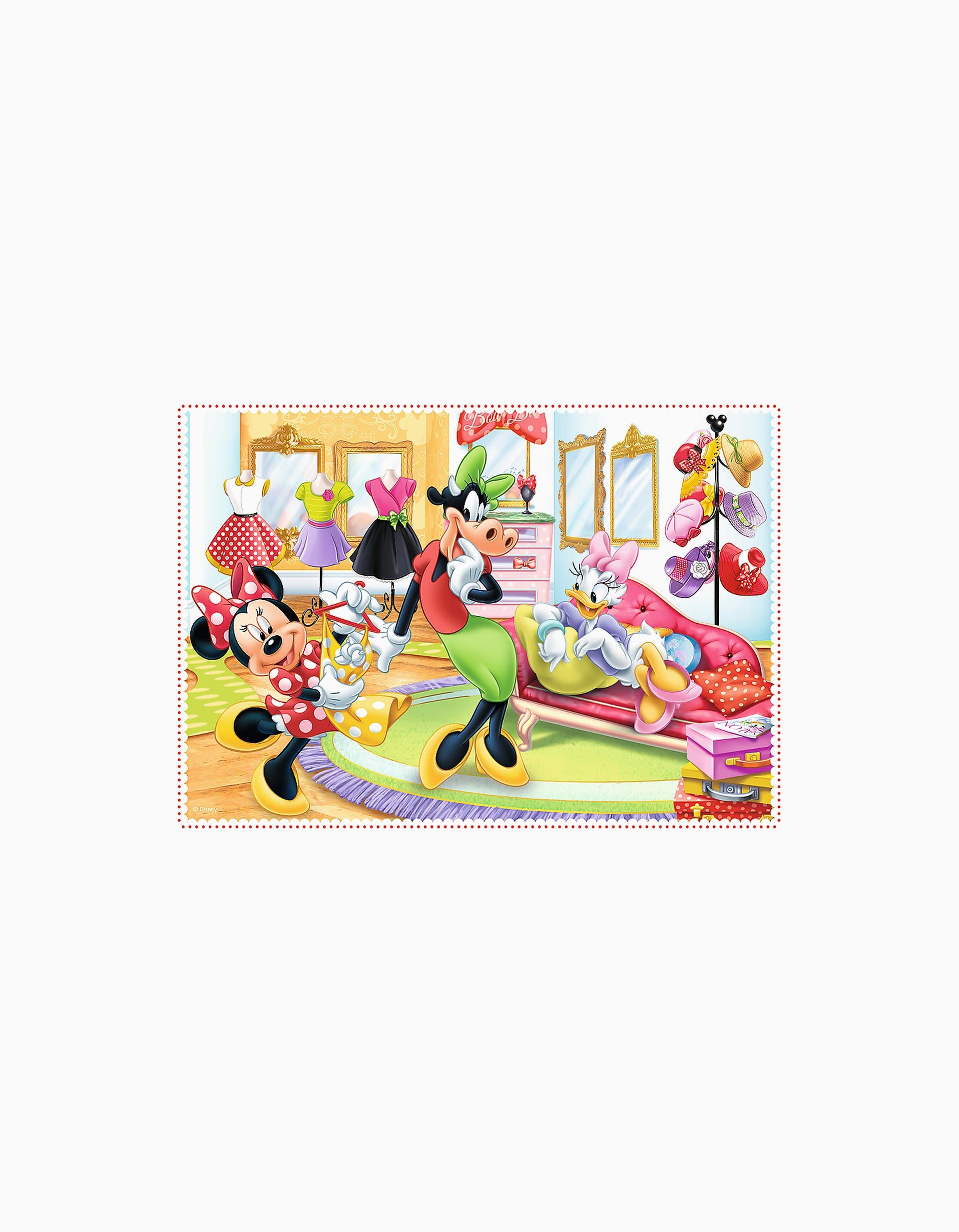 Puzzle 4 Em 1 Trefl Minnie & Friends 3A+