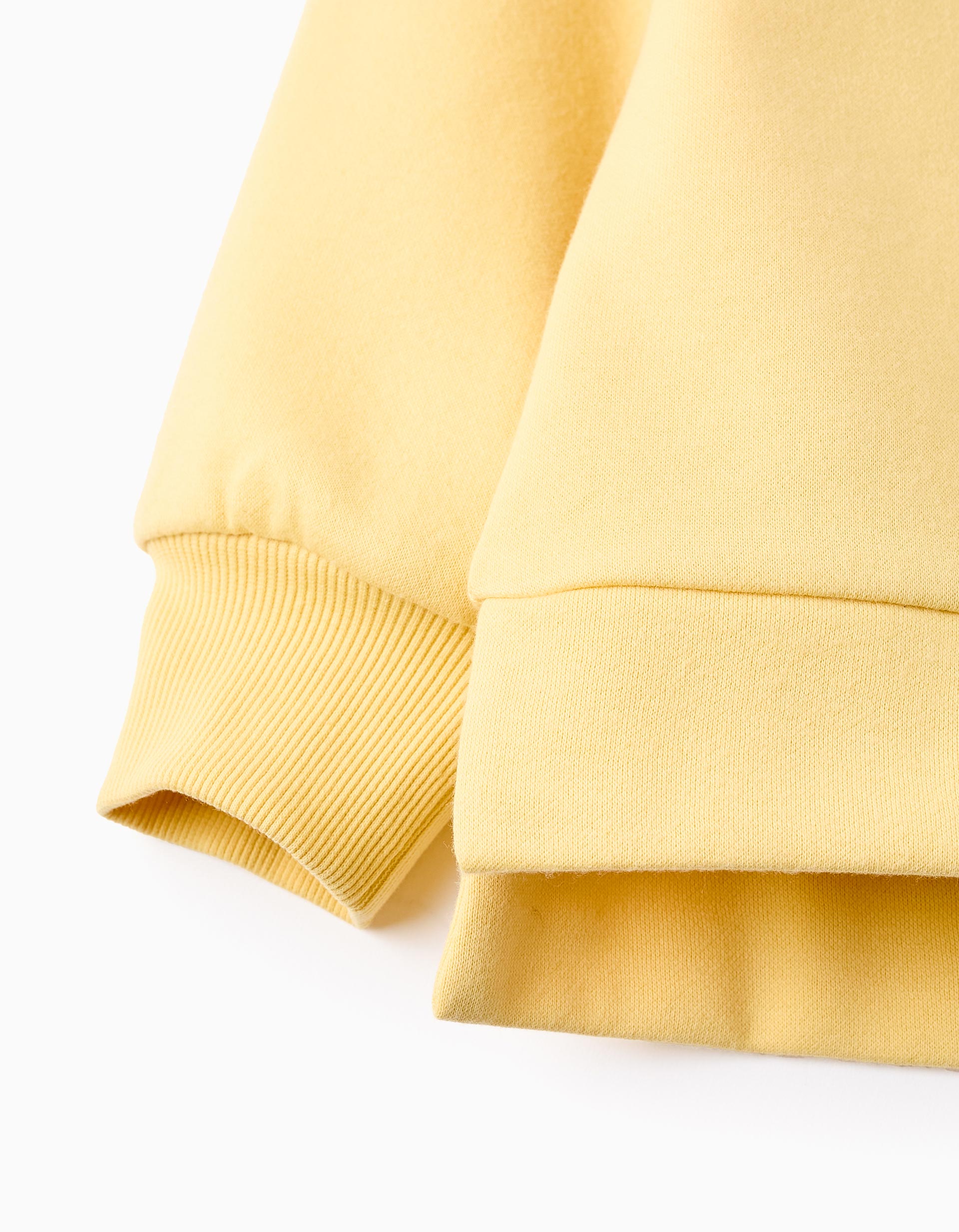 Fleece Sweatshirt for Girls 'NYC', Yellow