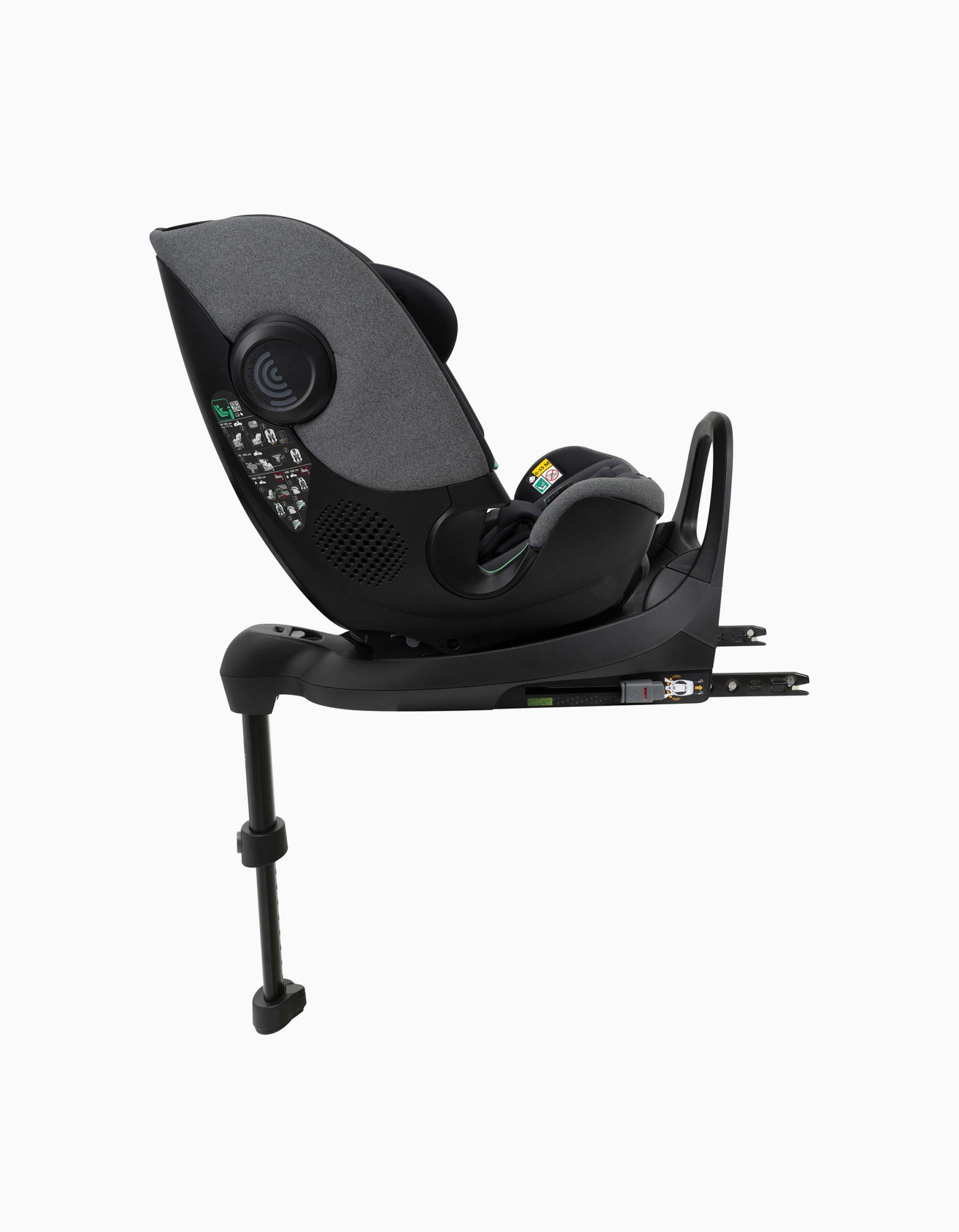 Car Seat I-Size Chicco Bi-Seat Air Without Base Black Air, Black