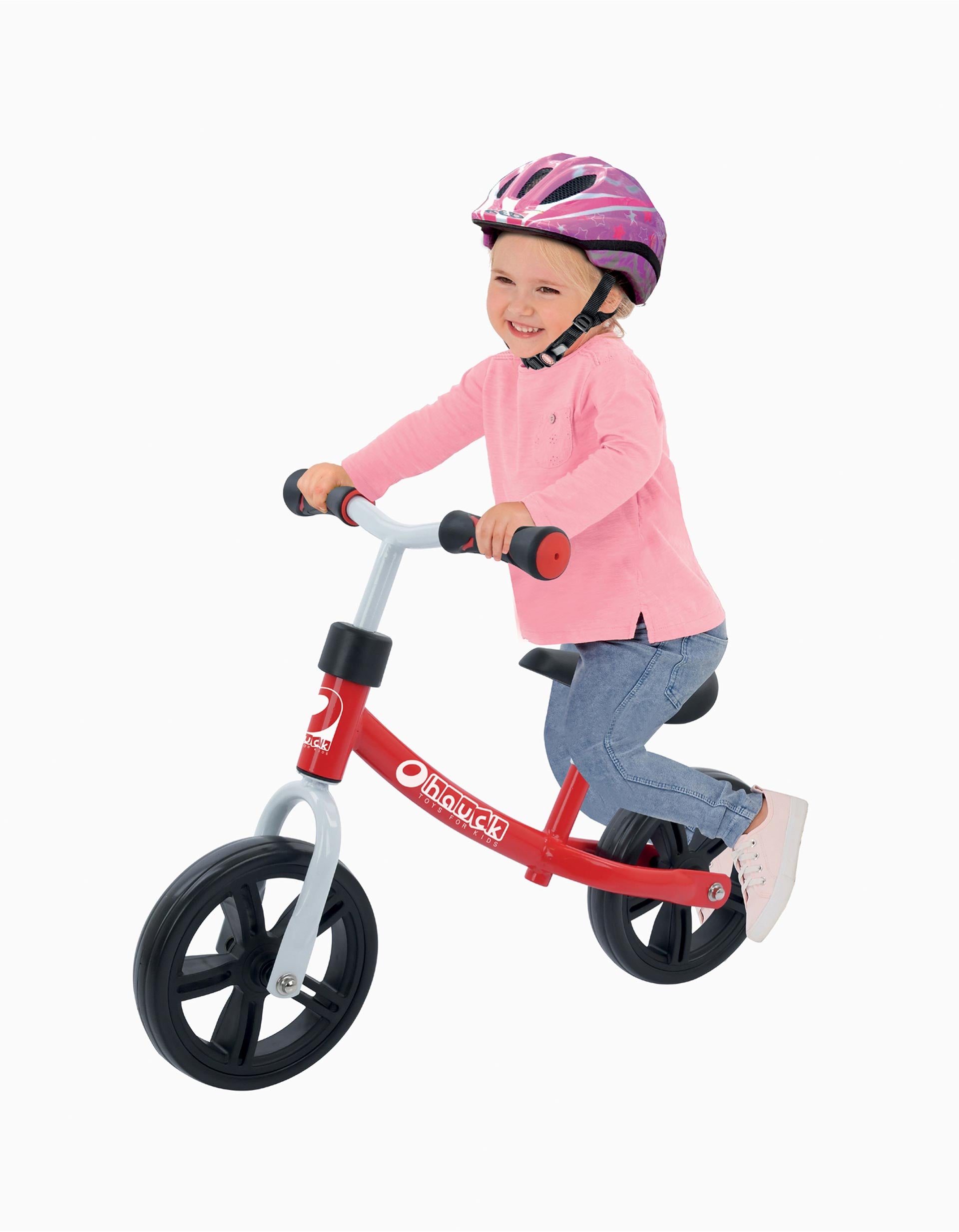 Bicicleta De Equilíbrio Hauck Eco Rider Red 2A+