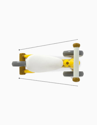Triciclo Hauck Three Giraffe 12M+, Amarelo