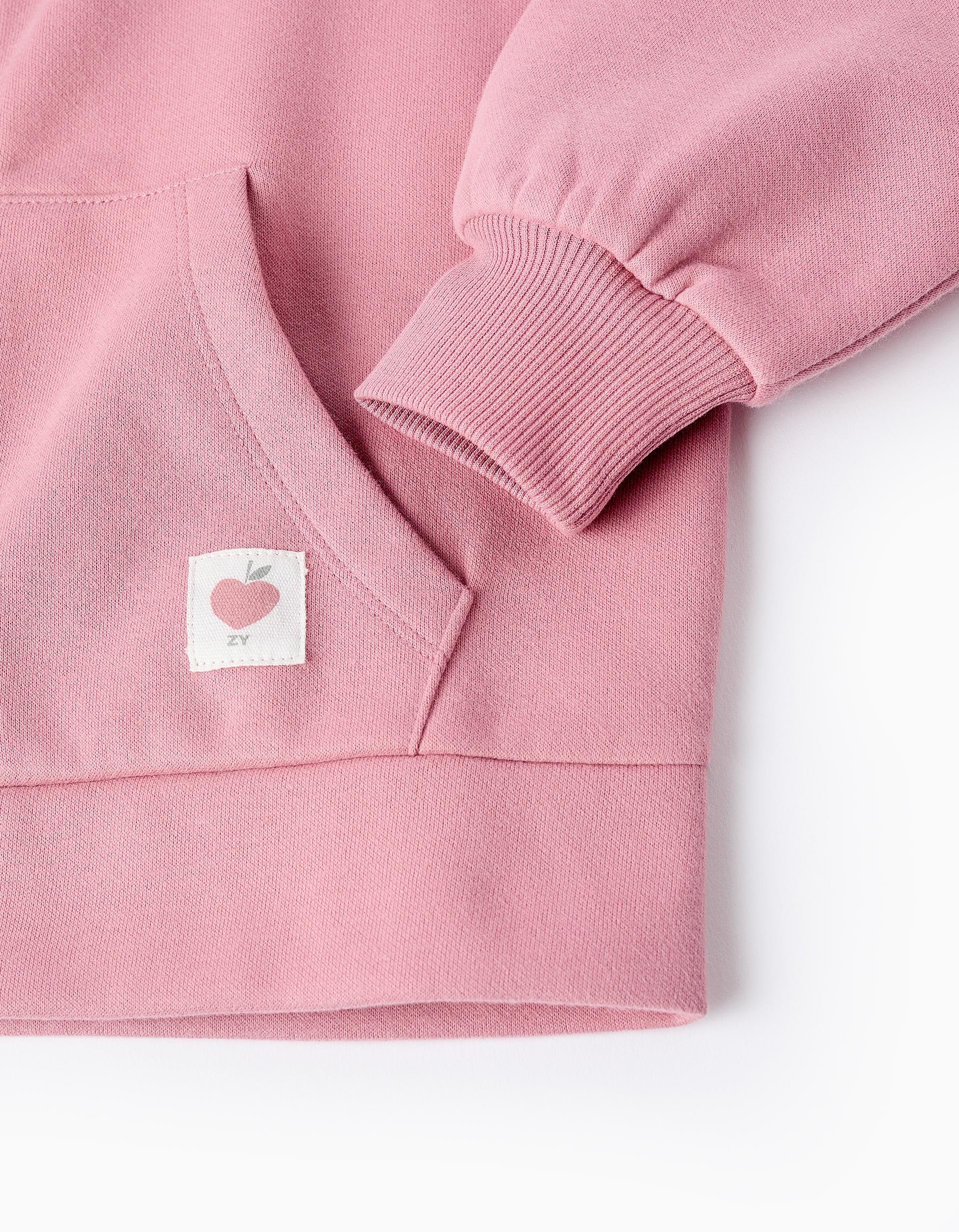 Hooded Jacket for Girls 'Big Apple', Pink