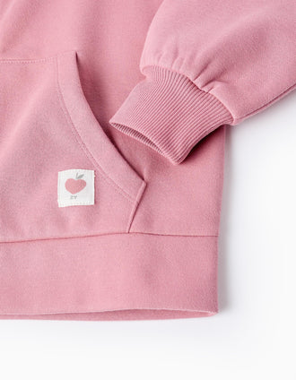 Hooded Jacket for Girls 'Big Apple', Pink