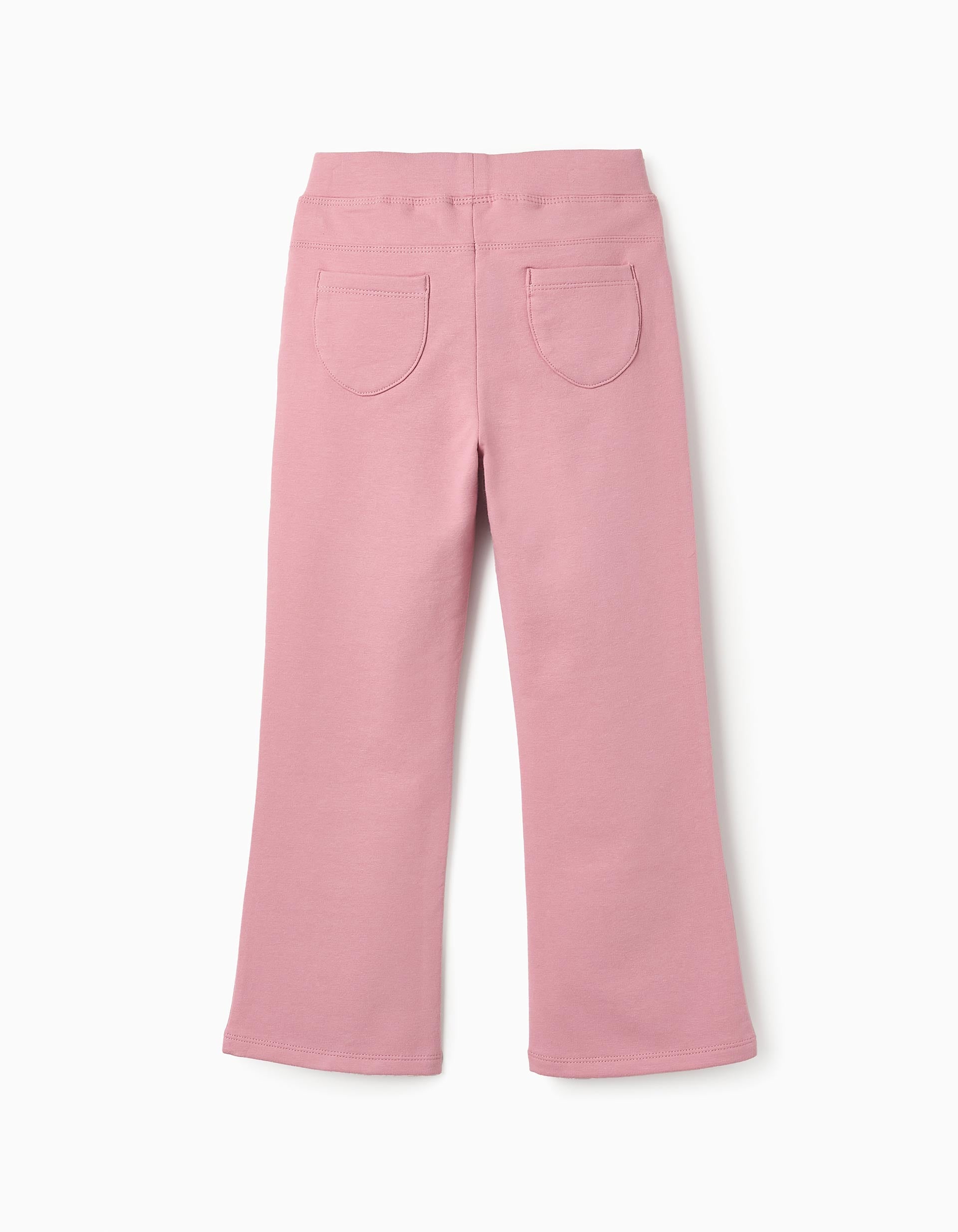 Flared Jeggings for Girls, Pink