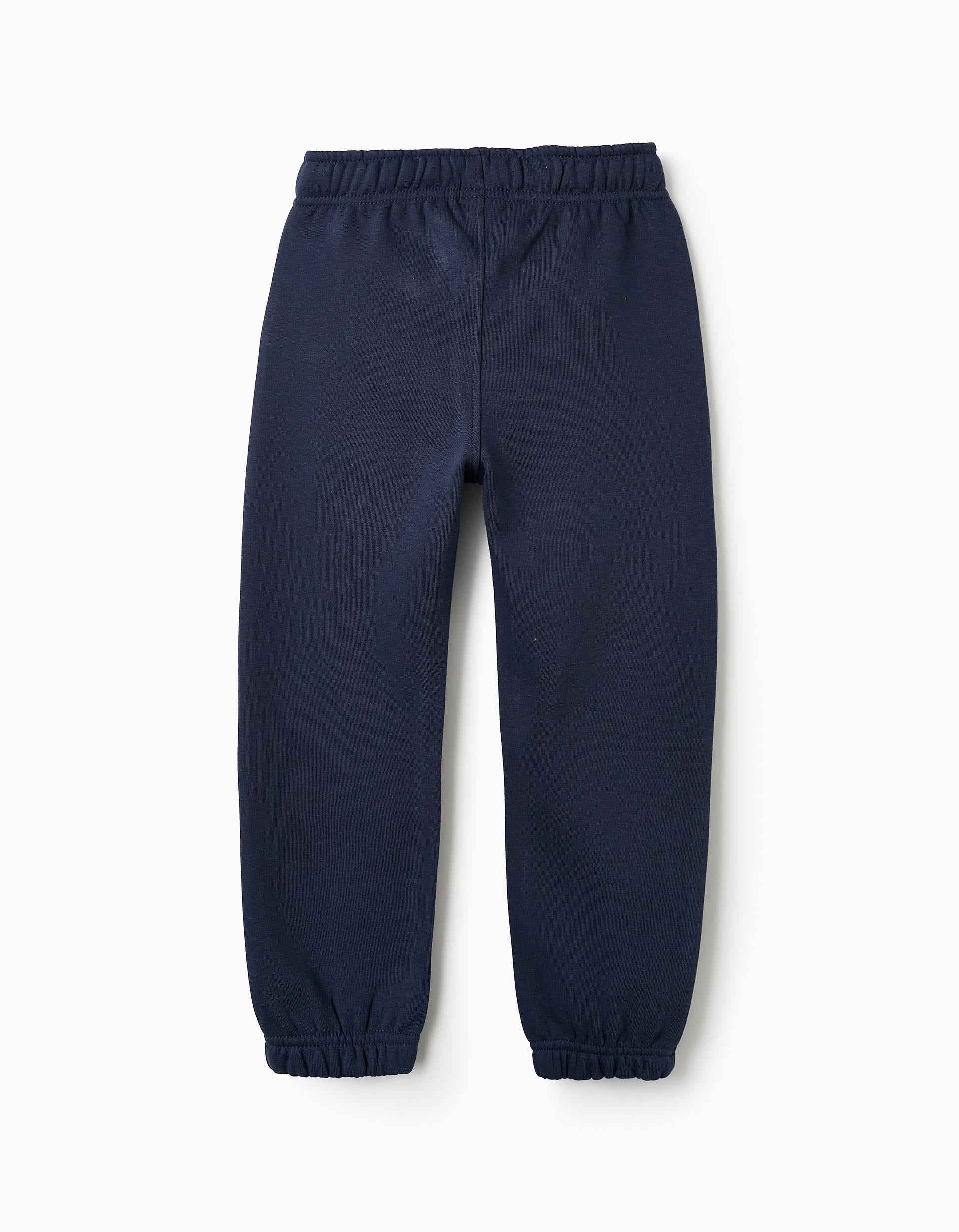 Pack of 2 Joggers for Boys, Grey/Dark Blue