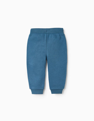 Pantalón Jogger para Bebé Niño 'Let's Go', Turquesa