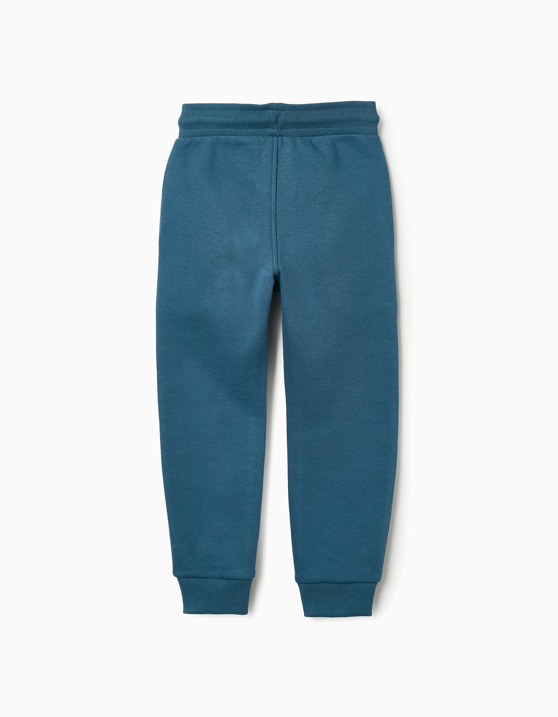 Fleece Joggers for Boys 'Automotive Gear', Turquoise