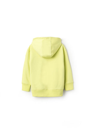 Sweat en Coton pour Garçon 'Chicago', Jaune Fluorescent