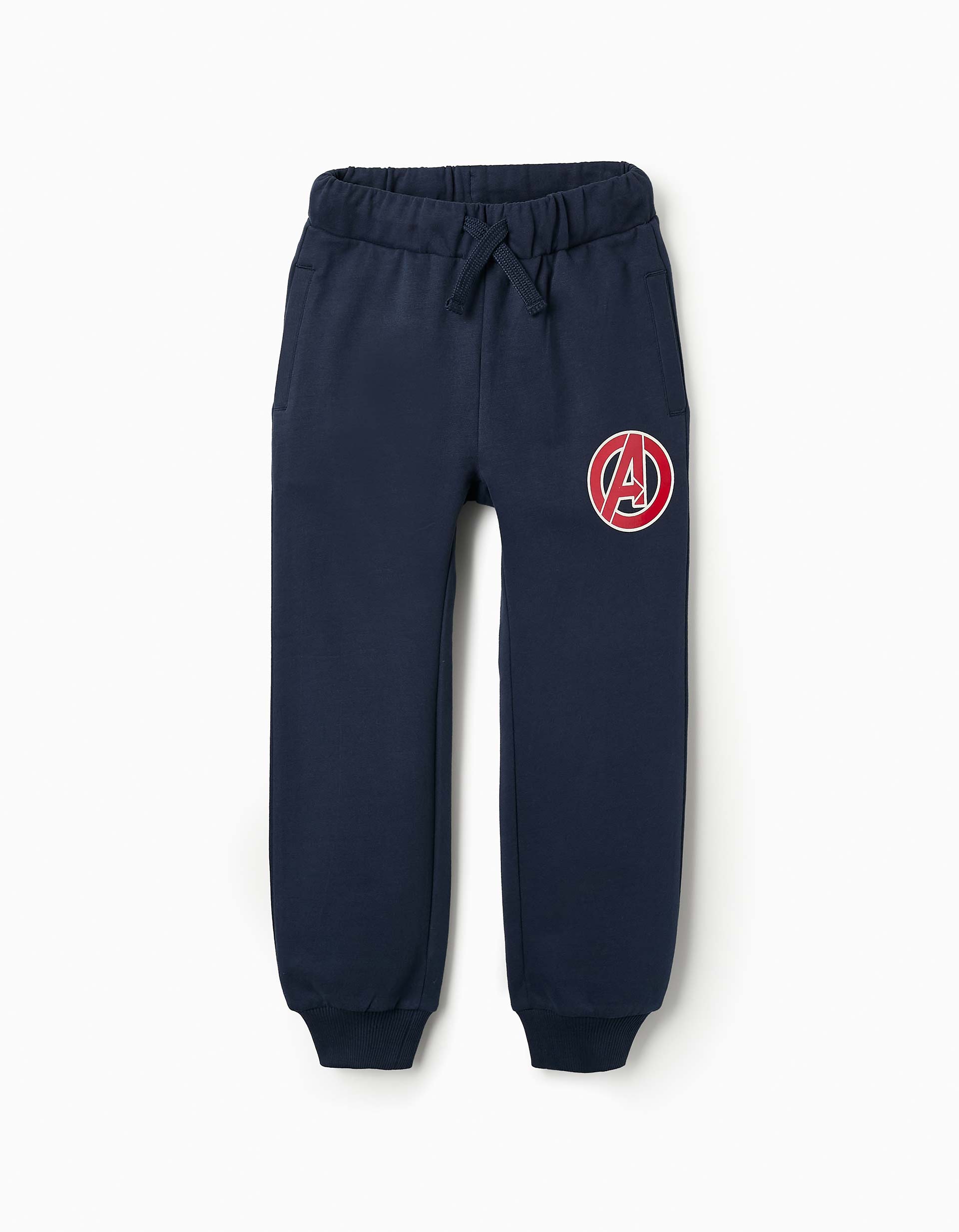 Fleece Joggers for Boys 'Captain America', Dark Blue